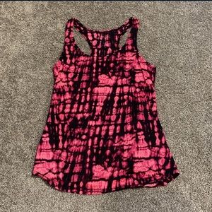 Pink workout tank top